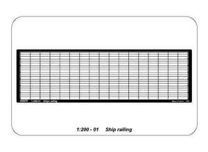 Aber 200-01 Railing 3 horizontal rods 1/200 – image 5