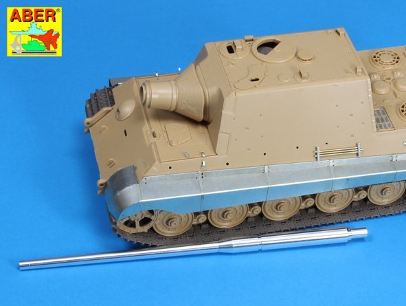 Aber 35L-084 128mm PaK 44 L/55 gun barrel for Sd.Kfz.186 Jagdtiger 1/35 – Bild 4