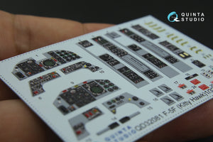 Quinta Studio QD32081 F-5F 3D-Printed coloured Interior on decal paper (for KittyHawk kit) 1/32 – zdjęcie 4
