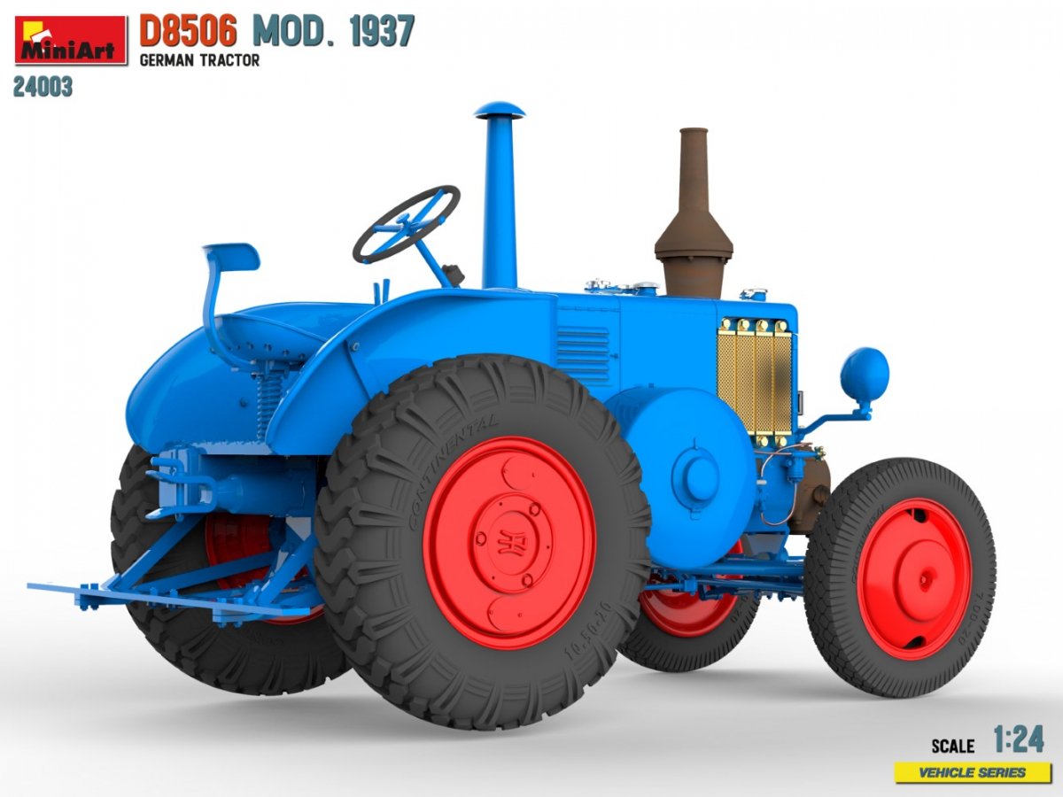 MiniArt 24003 GERMAN TRACTOR D8506 MOD. 1937 1/24 – zdjęcie 10