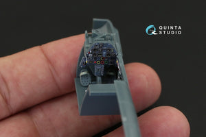 Quinta Studio QD48087 Bf 109E-4/E-7 3D-Printed &amp;amp; coloured Interior on decal paper (for Eduard kit) 1/48 – zdjęcie 6