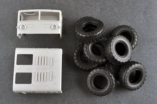 Trumpeter 01079 KET-T Recovery Vehicle Based on MAZ-537 Heavy Truck 1/35 – zdjęcie 15