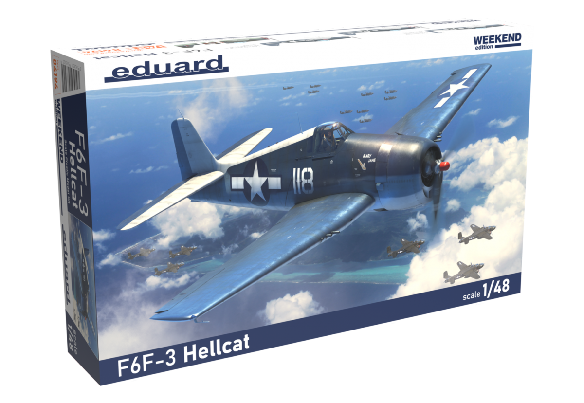 Eduard 84194 F6F-3 Hellcat Weekend Edition 1/48 – zdjęcie 2