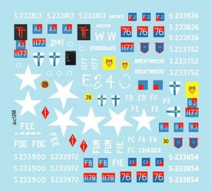 Star Decals 35-C1258 Royal Artillery # 1 1/35 – zdjęcie 2