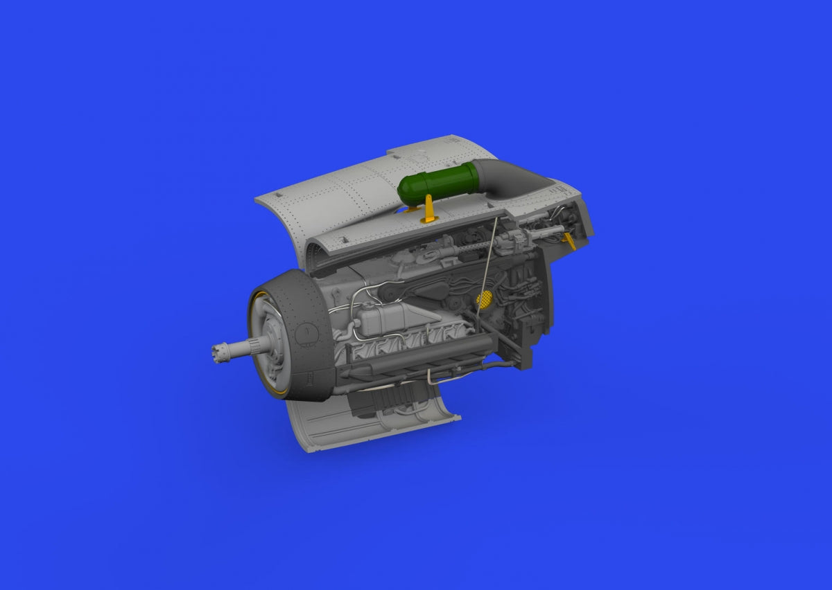 Eduard 672350 Bf 109F engine PRINT EDUARD 1/72 – zdjęcie 3