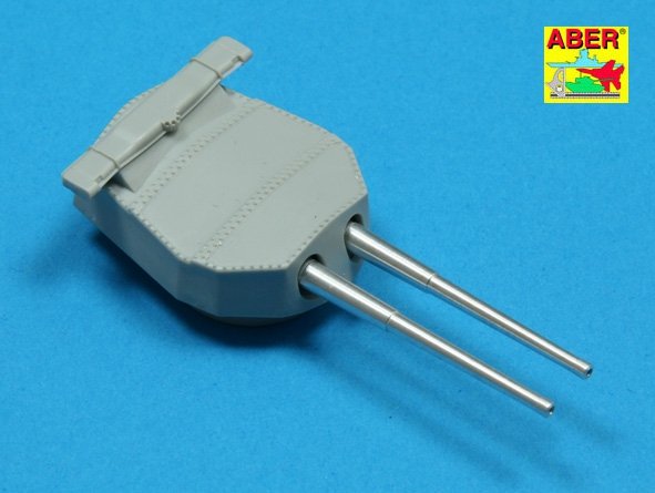 Aber 350L-30 Set of 8 pcs 381mm (15in) L42 Mk.I long barrels for Hood, Repulse, Queen Elisabeth, Vanguard 1/350 – zdjęcie 3
