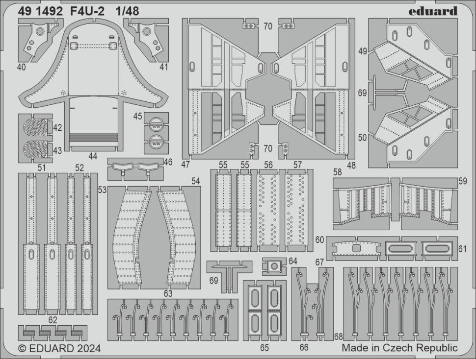 Eduard 491492 F4U-2 HOBBY BOSS 1/48 – zdjęcie 2