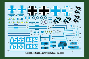 Hobby Boss 80377 Me 262 A-2a/U2 – image 3