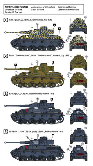 Hobby 2000 72701 Pz.Kpfw.IV Ausf.F2 (G) Eastern Front 1942 DRAGON + CARTOGRAF 1/72 – zdjęcie 2