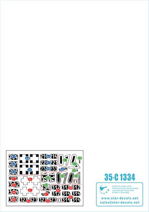 Star Decals 35-C1334 Tiger I. sPzAbt 502 # 2. Initial / Early / Mid production Tigers 1943-44. 1/35 – zdjęcie 3