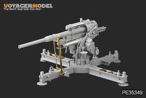 Voyager Model PE35349 WWII German 88mm FlaK 37 mit Behelfslafette For DRAGON 6523 1/35 – image 2