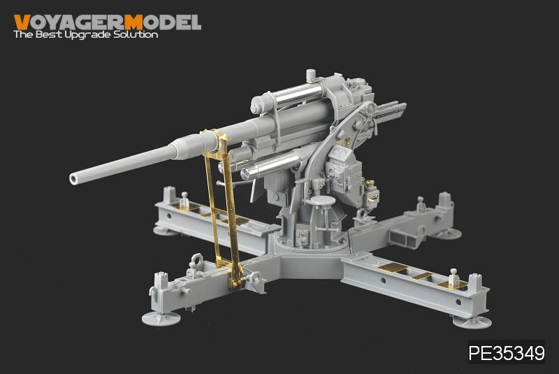 Voyager Model PE35349 WWII German 88mm FlaK 37 mit Behelfslafette For DRAGON 6523 1/35 – image 2