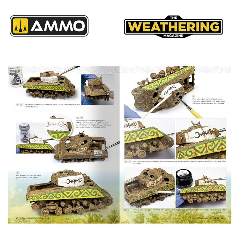Ammo of Mig 4537 THE WEATHERING MAGAZINE 38 - Rust 2.0 (English) – zdjęcie 2
