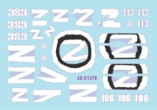 Star Decals 35-C1378 War in Ukraine # 7 BMP-1 1/35 – zdjęcie 2