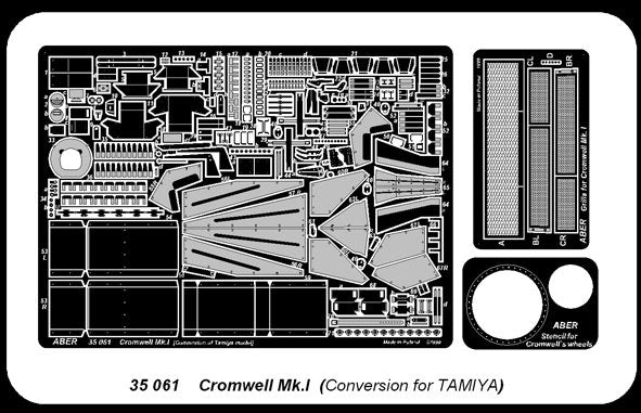Aber 35061 Cromwell Mk.I konwersja (TAM) 1/35 – zdjęcie 4