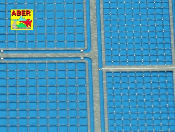 Aber 35G17 Grilles for german tank Tiger Porsche 1/35 – zdjęcie 3