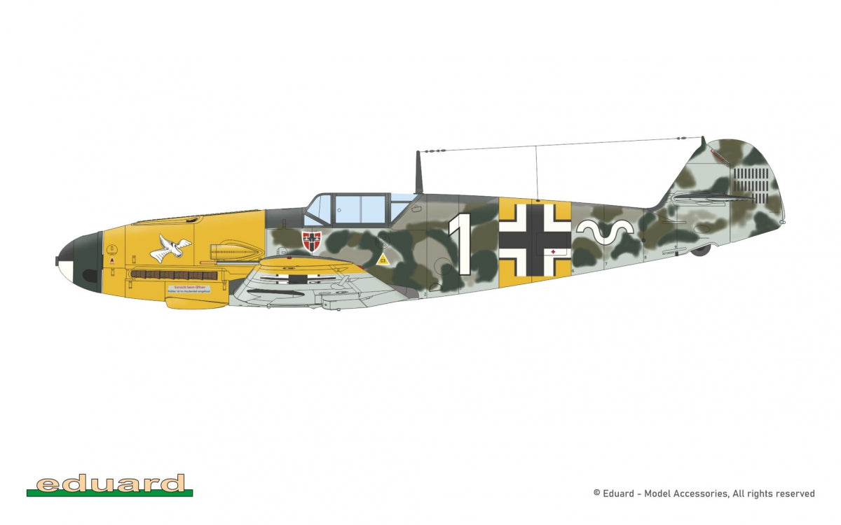 Eduard 7474 Bf 109F-2 - The Weekend Edition 1/72 – zdjęcie 6