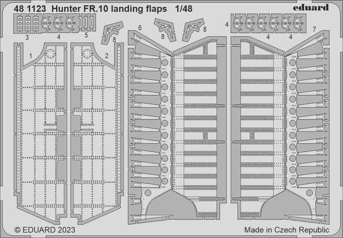 Eduard BIG49392 Hunter FR.10 AIRFIX 1/48 – zdjęcie 6