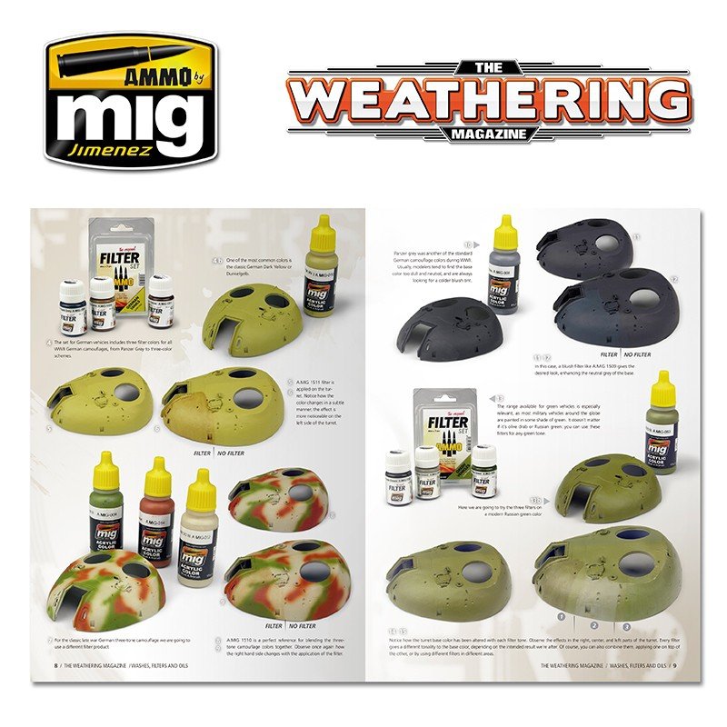 AMMO of Mig Jimenez 4516PL The Weathering Magazine - WASHES, Filters and Oil Paints Polish EDITION – image 2