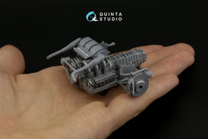 Quinta Studio QD24003 Porsche 959 3D-Printed &amp;amp; colored Interior on decal paper (Tamiya) 1/24 – image 10