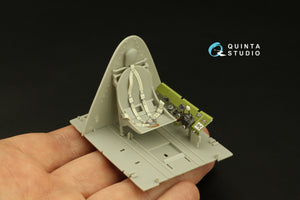 Quinta Studio QD32189 F6F-3E/N Hellcat 3D-Printed colored Interior on decal paper (Trumpeter) 1/32 – image 7