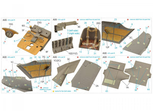 Quinta Studio QD32112 Pfalz D.III 3D-Printed &amp;amp; coloured Interior on decal paper ( Roden ) 1/32 – zdjęcie 2