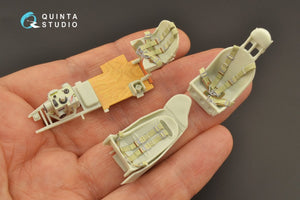 Quinta Studio QD32114 Ju 88A-4 3D-Printed &amp;amp; colored Interior on decal paper (Revell) 1/32 – image 4