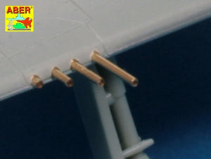 Aber A72 005 Set of 8 turned cal .50 (12,7mm) U.S. Browning M2 barrels for P-47 Thunderbolt 1/72 – zdjęcie 6