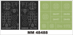 Montex MM48488 Do-17Z ICM 48246 1/48