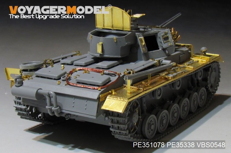 Voyager Model PE351078B WWII German Pz.KPfw.III Ausf.M basic for Takom 1/35 – immagine 7