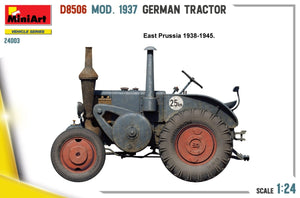 MiniArt 24003 GERMAN TRACTOR D8506 MOD. 1937 1/24 – zdjęcie 2