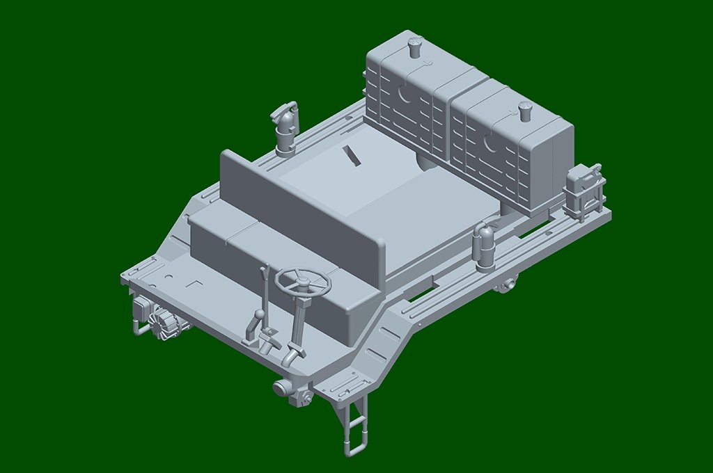 Trumpeter 07195 MAZ-537G Late production type with MAZ/ChMZAP-5247G semitrailer 1/72 – zdjęcie 6
