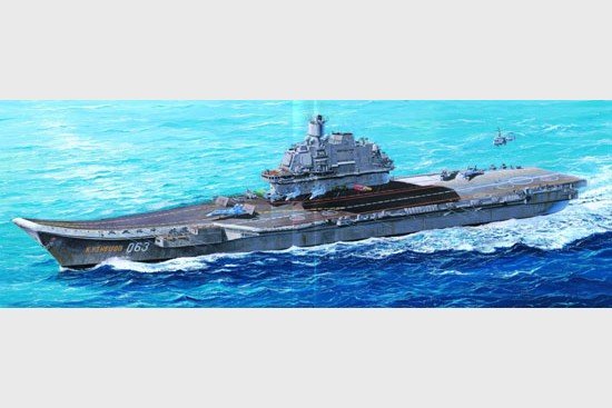 Trumpeter 05606 USSR Admiral Kuznetsov aircraft carrier 1/350