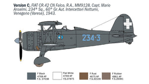Italeri 1485 FIAT CR.42 CN Falco Night Fighter 1/72 – zdjęcie 7