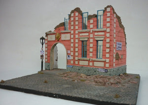 RT-Diorama 35222 Diorama-Base: &amp;quot;Bombed out Street&amp;quot; 1/35 – immagine 8