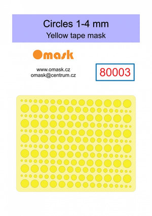 Omask X8002 Universal set 2 - yellow mask (80003, 80004, 80005, 80006, 80009) – Bild 2