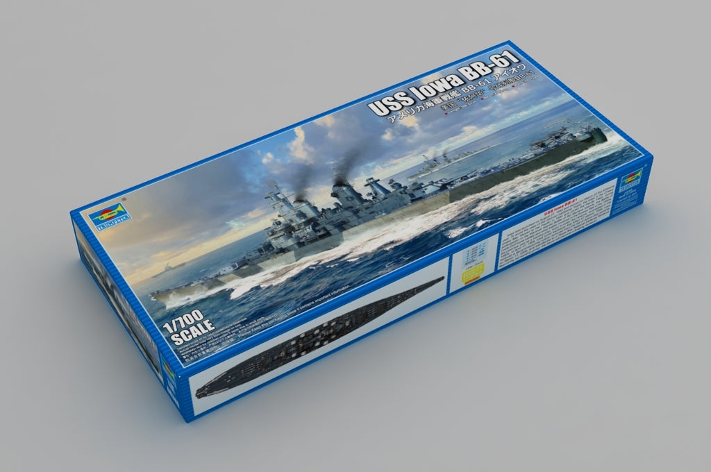 Trumpeter 06749 USS Iowa BB-61 1/700 – zdjęcie 2