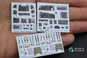 Quinta Studio QD48175 F-4B 3D-Printed &amp;amp; coloured Interior on decal paper (for Tamiya kit) 1/48 – zdjęcie 2