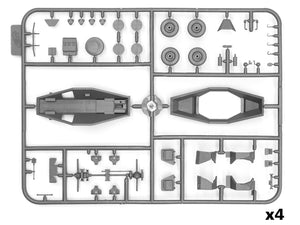 ICM DS7207 Wehrmacht Light Armored Vehicles (Sd.Kfz.222 / Sd.Kfz.223 / Sd.Kfz.260 and Sd.Kfz.261) 1/72 – imagen 2
