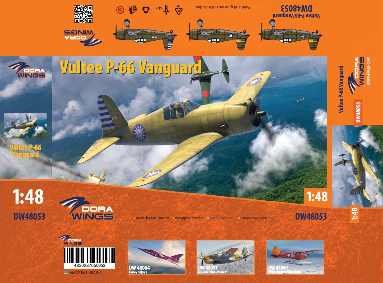 Dora Wings 48053 Vultee P-66 Vanguard 1/48 – Bild 2