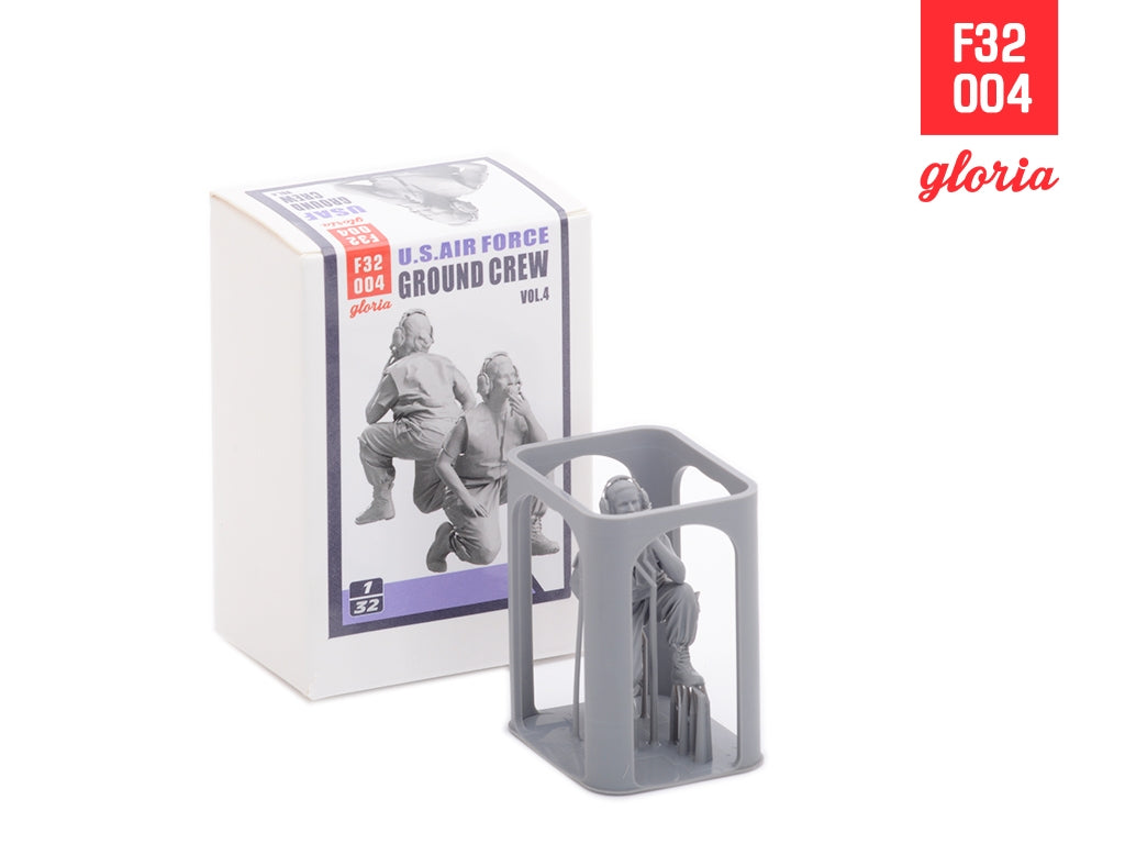 Gloria F32004 Ground Crew US Air Force vol.4 3D Printed Figures 1/32 – Bild 3