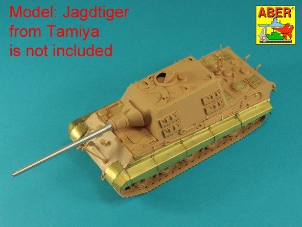 Aber 48054 Jagdtiger Sd.Kfz. 186 – osłony boczne / Side skirts for Jagdtiger Sd.Kfz. 186 1/48 – zdjęcie 4