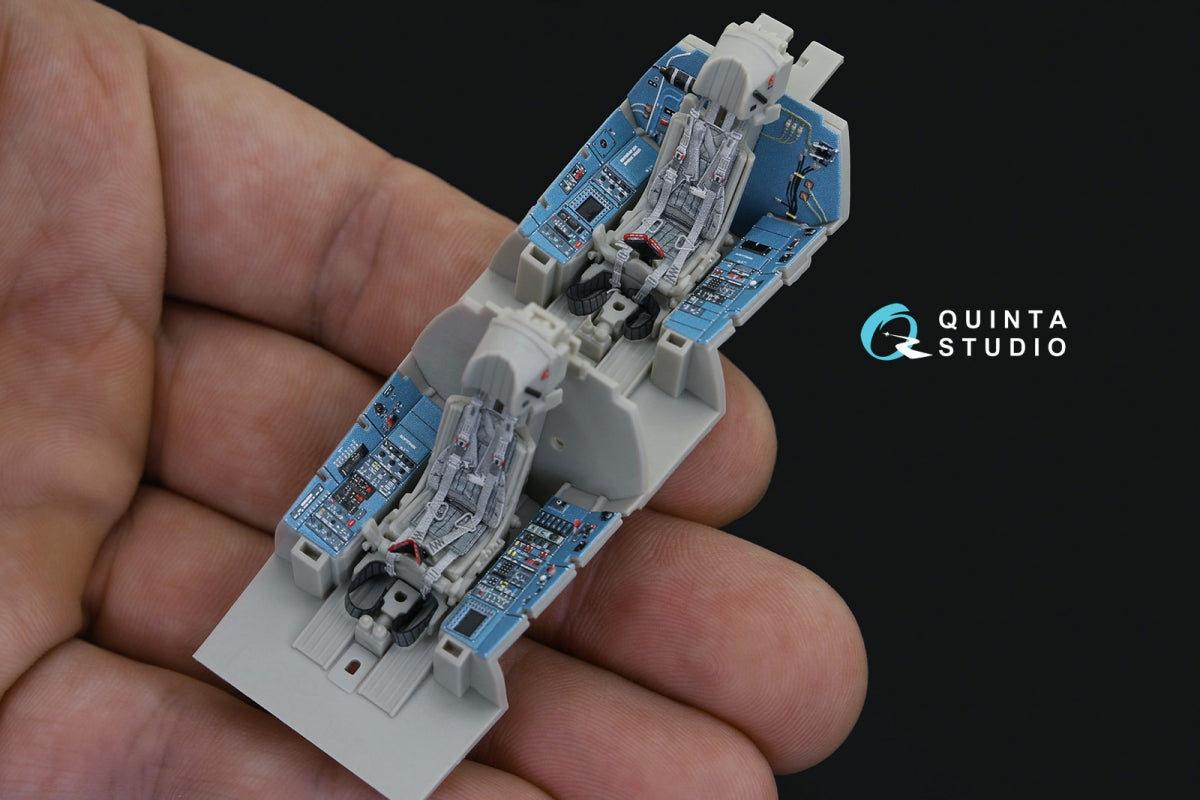 Quinta Studio QD48188 Su-30SM 3D-Printed colored Interior on decal paper (for KittyHawk kit) 1/48 – image 11