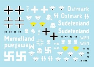 Star Decals 35-C1186 Ordnungs Polizei # 1 1/35 – immagine 3
