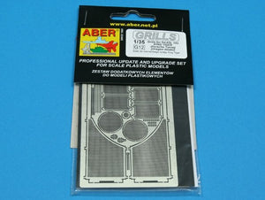 Aber 35G12 Grilles for german tank Sd.Kfz. 182 King Tiger (Porsche Turret) 1/35 – zdjęcie 4
