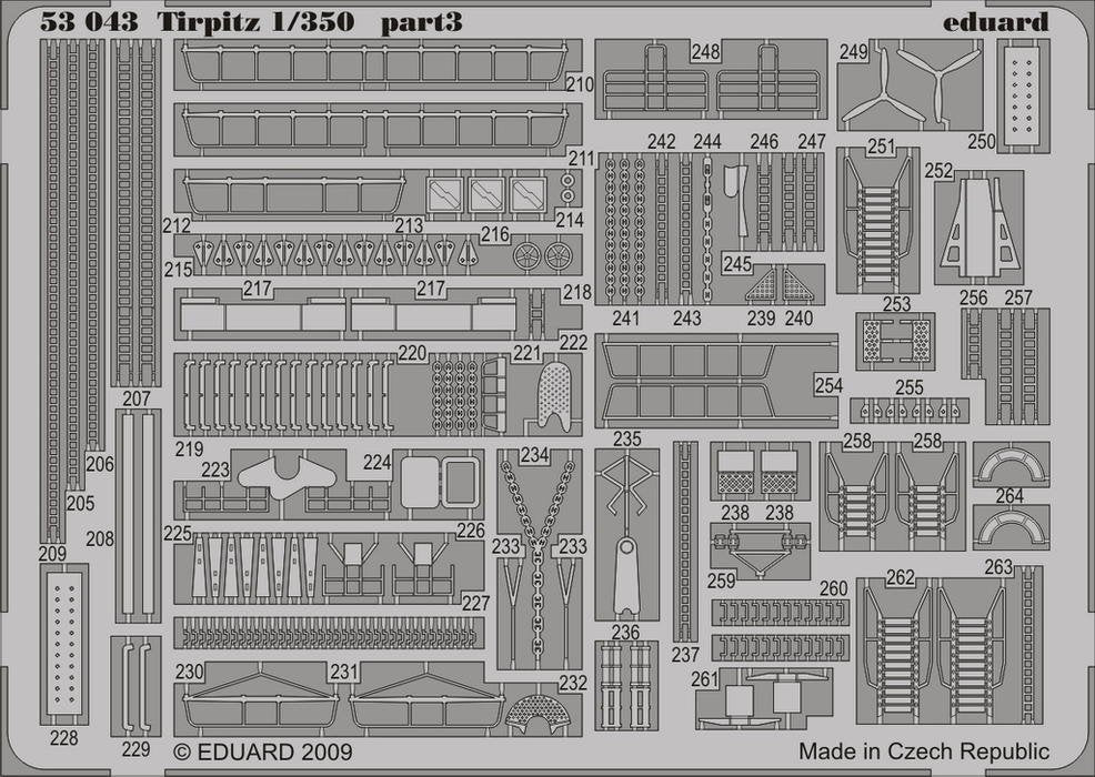 Eduard 53043 Tirpitz 1/350 REVELL – image 3