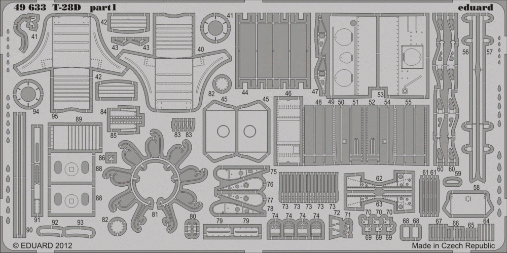 Eduard 49633 T-28D S. A. 1/48 RODEN – zdjęcie 2