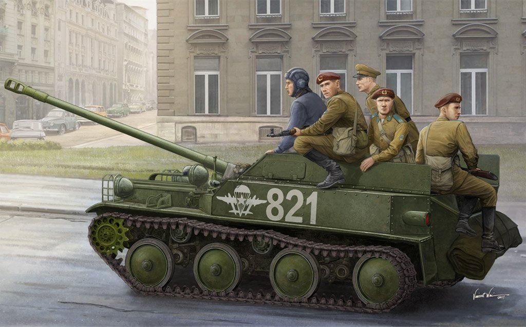 Hobby Boss 83896 Russian ASU-57 Airborne Tank Destroyer 1/35