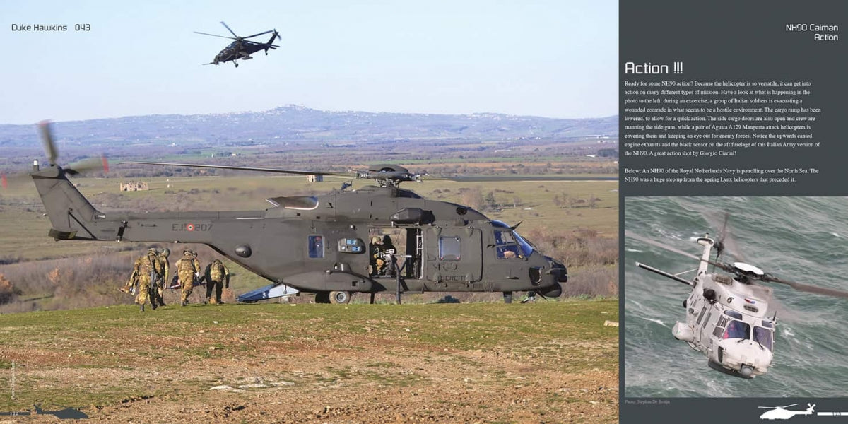 HMH Publications DH-043 NH Industries NH90 - Flying With Air Forces Around The World (English Version)