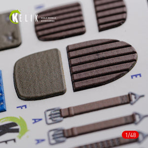 KELIK K48085 KI-21 interior 3D decals for ICM kit 1/48 – zdjęcie 12
